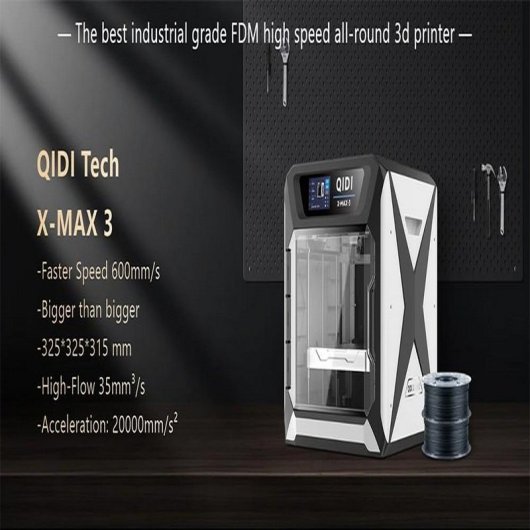 Qidi Tech X-Max 3 Impresora 3D Negra