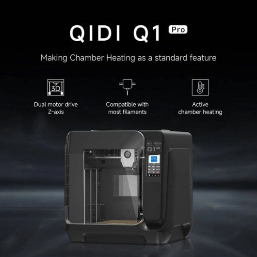 Imprimante 3D Qidi Tech Q1 Pro Noir