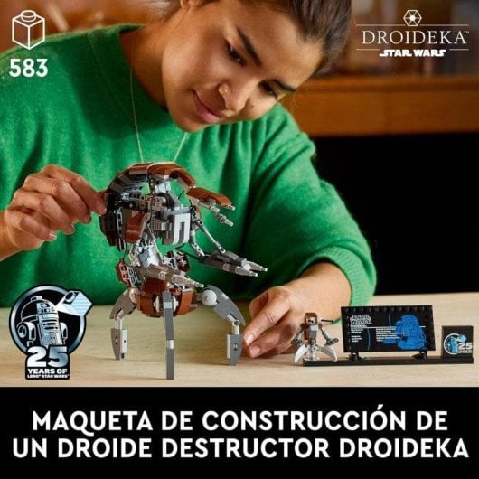 LEGO Star Wars Droideka Set de Construction 75381 583 pièces