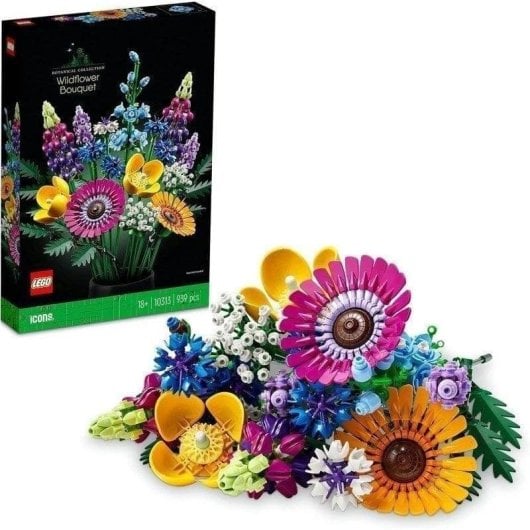 LEGO Icons Ramo de Flores Silvestres 10313 939 pièces