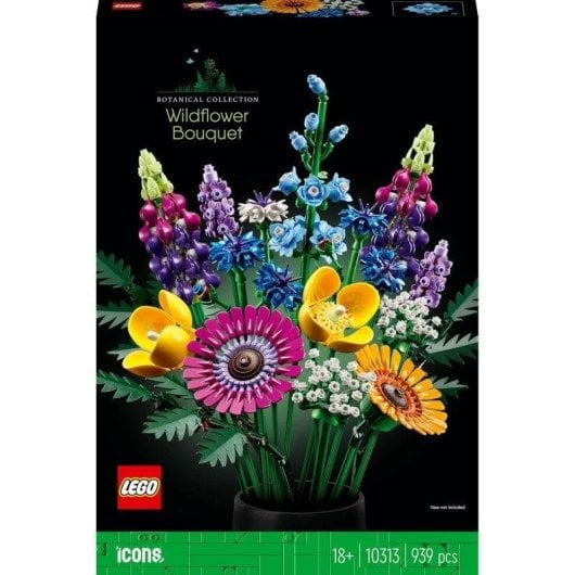 LEGO Icons Ramo de Flores Silvestres 10313 939 peças