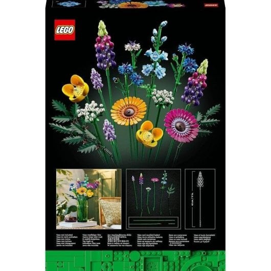 LEGO Icons Ramo de Flores Silvestres 10313 939 peças