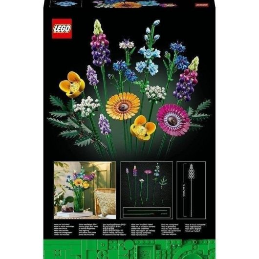 LEGO Icons Ramo de Flores Silvestres 10313 939 pièces
