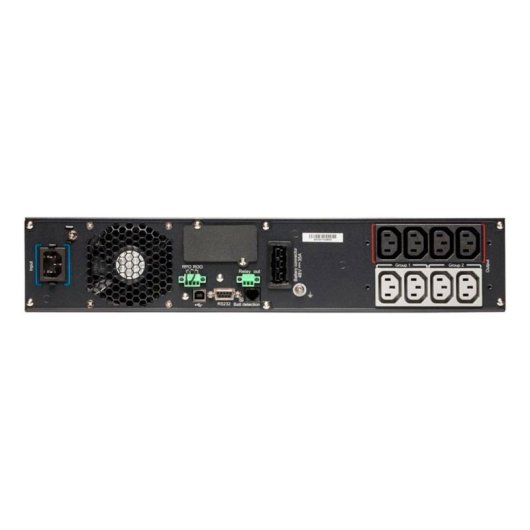 Eaton 9PX 1.5kVA SAI Doble Conversión (en línea) 1.5 kVA 1500W 8 salidas AC Negro
