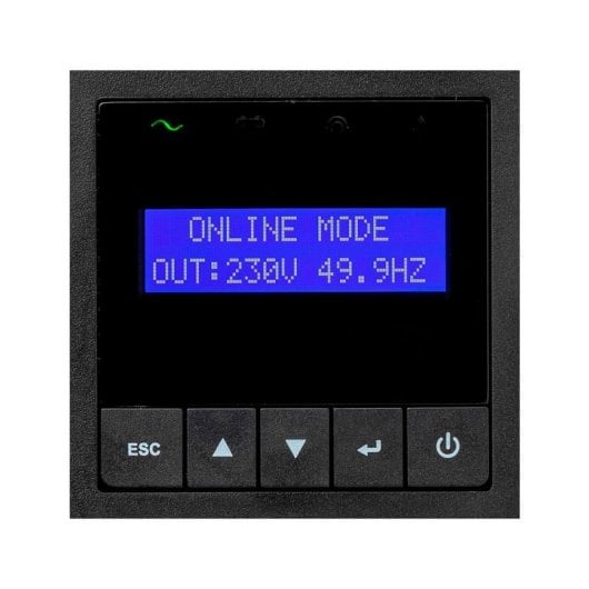 Eaton 9E3000IR SAI Doble conversión Online 3 kVA 2700W 7 Salidas AC Negro