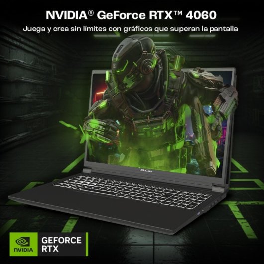 PcCom Revolt 4060 Intel Core i9-14900HX 16"/16GB/1TB SSD/RTX 4060 + Windows 11 Home + Carcaça Personalizável
