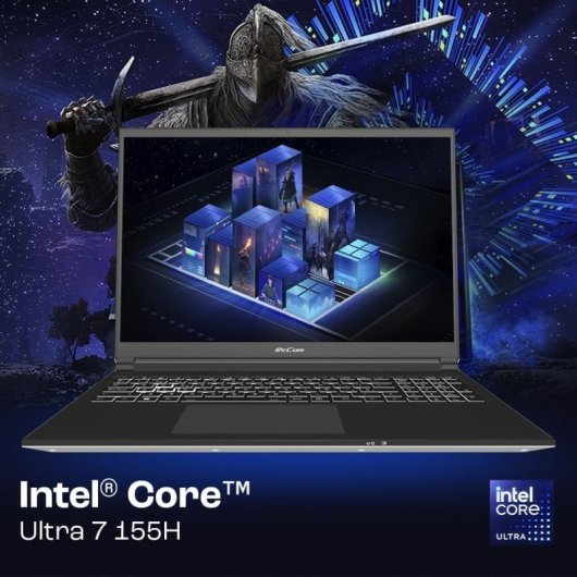 PcCom Revolt 4060 Intel Core Ultra 7 155H/16GB/1TB SSD/RTX 4060/16" + Windows 11 + Carcaça Personalizável