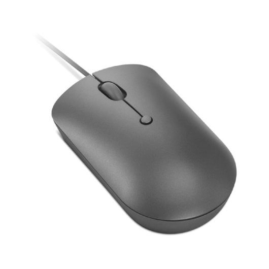 Lenovo 540 Ratón Óptico USB-C 2400DPI Gris