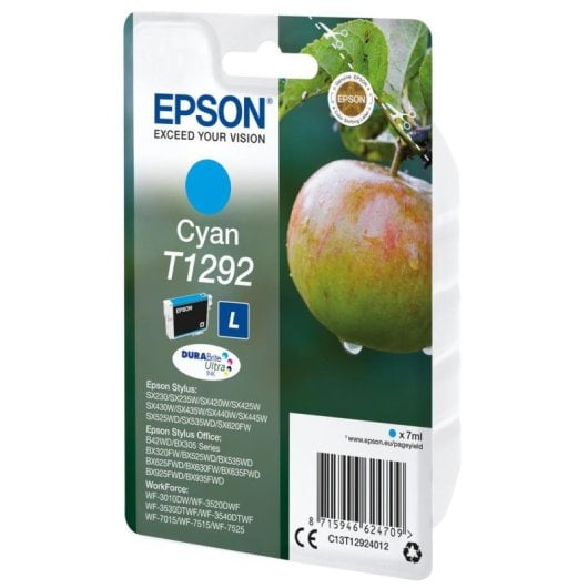 Cartouche d'encre Epson T1292 Cyan