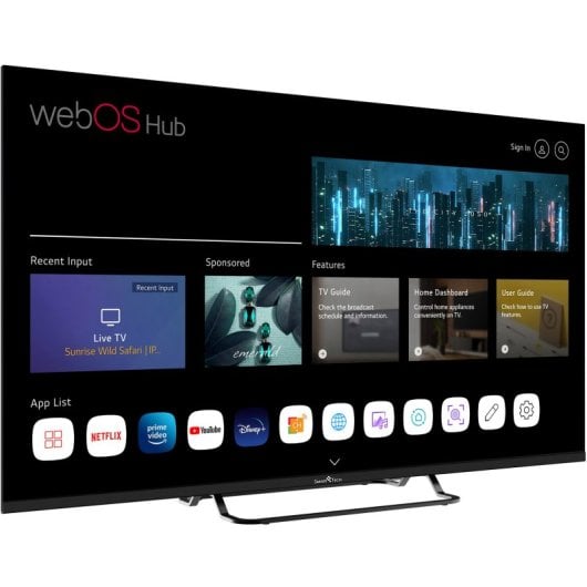 Smart Tech 43UW02V 43" LED UltraHD 4K WebOS
