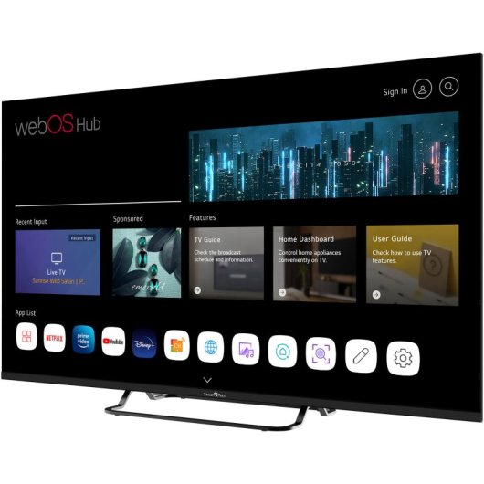 Smart Tech 43UW02V 43" LED UltraHD 4K WebOS