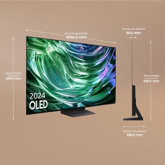 Samsung TQ48S90DAE 121,9 cm (48") 4K Ultra HD Smart-TV WLAN Schwarz