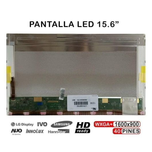 15,6-Zoll-LED-Bildschirm für Laptop LTN156KT02, LP156WD1 TLD1, LP156WD1 TLM1, B156RW01