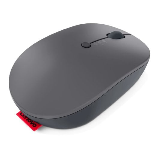 Lenovo Go Ratón Óptico Wireless Multidispositivo 2400DPI Gris