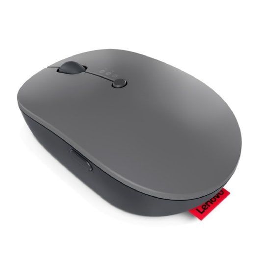 Lenovo Go Ratón Óptico Wireless Multidispositivo 2400DPI Gris
