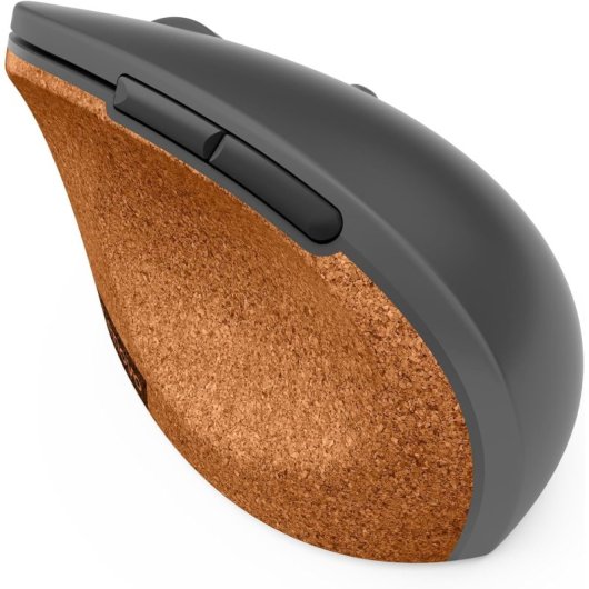 Lenovo Go Ratón Óptico Vertical Wireless 2400DPI Gris