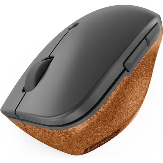 Lenovo Go Ratón Óptico Vertical Wireless 2400DPI Gris