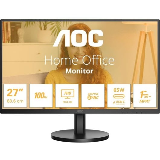 AOC 27B3CA2 Computerbildschirm 68,6 cm (27") 1920 x 1080 Pixel Full HD LED Schwarz