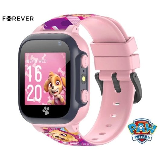 Paw Patrol KW-60 Smartwatch Patrulha Pata para Crianças Sky Rosa