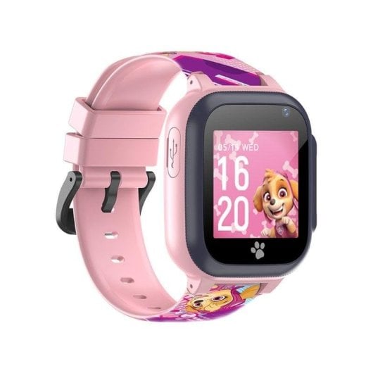 Paw Patrol KW-60 Reloj SmartWatch de Patrulla Canina para Niños Sky Rosa