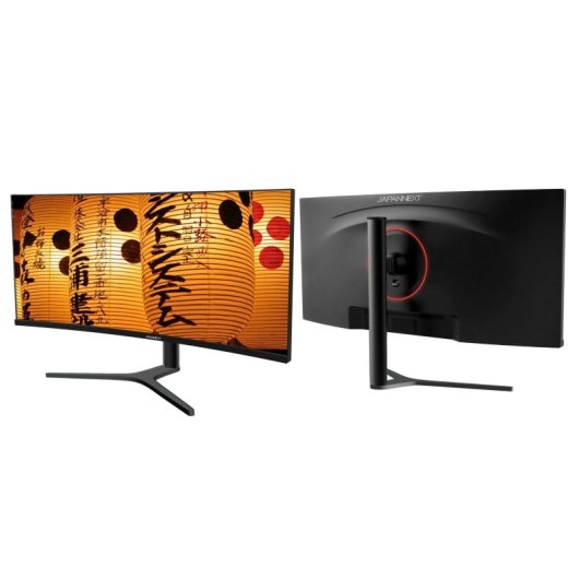 JAPANNEXT JN-IPSC34UWQHDR-C65W-H 34" LED IPS UltraWide QHD FreeSync incurvé USB-C