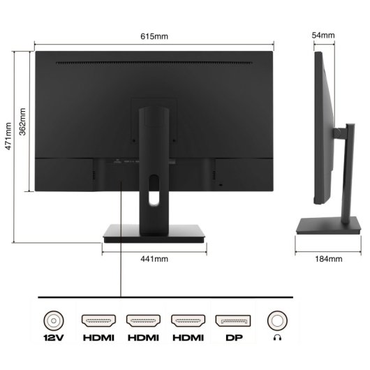 JAPANNEXT JN-IPS2707UHDR 27" LED IPS UltraHD 4K FreeSync