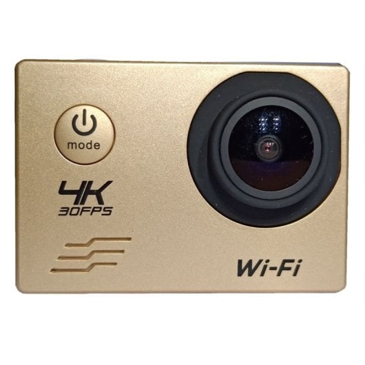 Kinsi H10-1 Cámara Deportiva 4K Wifi Mini Videocámara Dorada