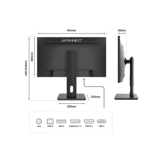 JAPANNEXT JN-27IPS4FLWQHDR-HSP 27" LED IPS QHD FreeSync