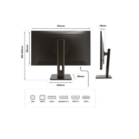 JAPANNEXT JN-IPS27FHDR-C65W-HSP 27" LED IPS FullHD 100Hz FreeSync USB-C