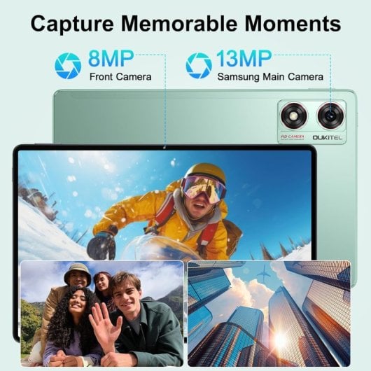 Oukitel OT8 11" IPS 2K FHD+ 6GB/256GB 4G Cinzento