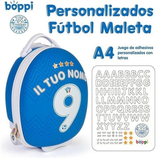 Boppi Tiny Trekker Chariot Bleu Euro 24 Italie