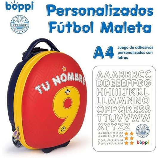 Boppi Tiny Trekker Chariot Rouge Euro 24 Espagne