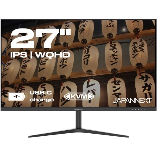 JAPANNEXT JN-IPS27WQHDR-C65W 27" LED IPS QHD 75Hz FreeSync USB-C