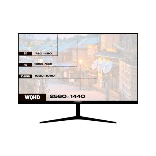 JAPANNEXT JN-IPS27WQHDR-C65W 27" LED IPS QHD 75Hz FreeSync USB-C
