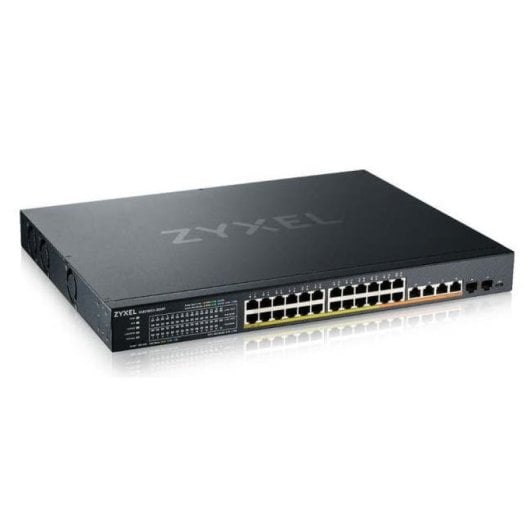 Zyxel XMG1930-30HP Managed L3 2.5G Ethernet (100/1000/2500) Power over Ethernet (PoE) 1U Schwarz