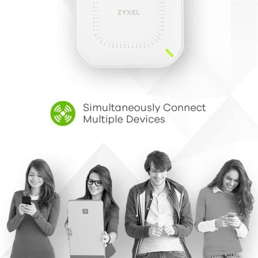 Zyxel NWA50AX PRO Punto de Acceso WiFi 6 Doble Banda AX3000 WPA3 PoE