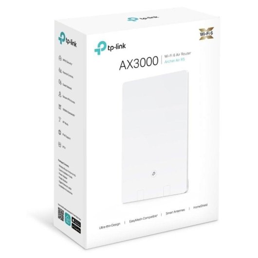 TP-Link Archer Air R5 Router WiFi 6 Doble Banda AX3000 WPA3