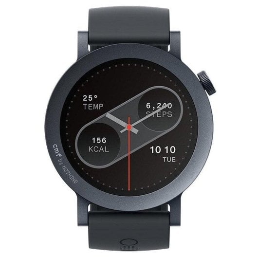 Nothing Watch Pro 2 Bluetooth GPS 45mm AMOLED Gris Foncé Taille Unique IP68 SpO2 Pulsomètre