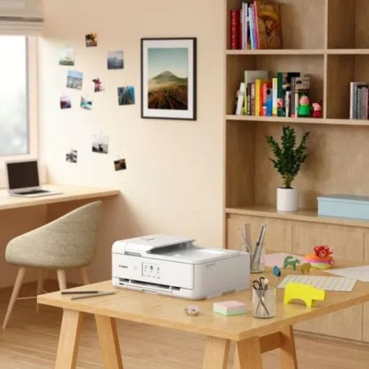 Canon PIXMA TS9551Ca Impresora Multifunción Fotográfica Color A3 WiFi Dúplex Blanca