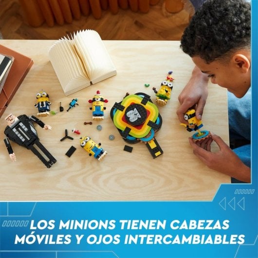 Lego GRU 4: Ich – Einfach Unverbesserlich Modell von GRU und den Minions