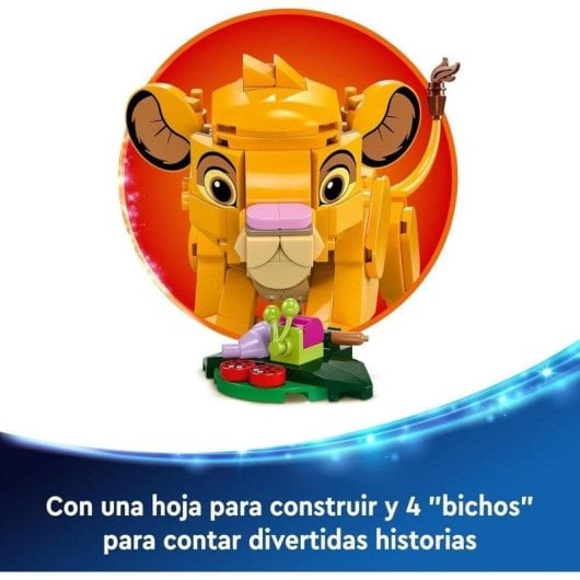 LEGO Disney O Rei Leão Simba Cachorro 222 peças