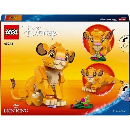 LEGO Disney O Rei Leão Simba Cachorro 222 peças