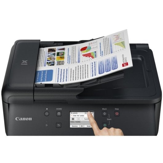Canon PIXMA TR7650 Impresora Multifunción Color WiFi Dúplex Fax