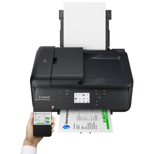 Canon PIXMA TR7650 Impresora Multifunción Color WiFi Dúplex Fax