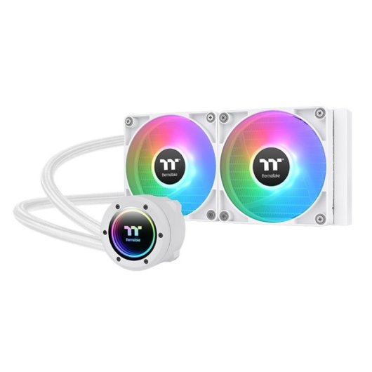 Thermaltake TH240 V2 ARGB Snow Kit de Refrigeração Líquida 240mm Branco
