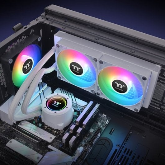 Thermaltake TH240 V2 ARGB Snow Kit de Refrigeração Líquida 240mm Branco