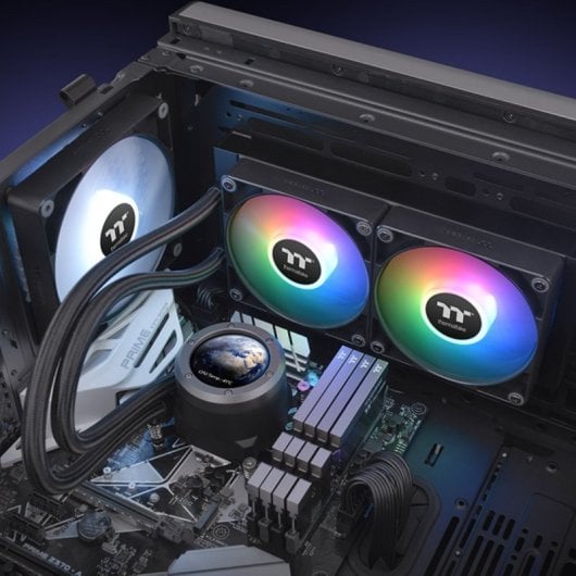 Thermaltake TH240 V2 Ultra ARGB Kit Refrigeración Líquida 240mm Negra