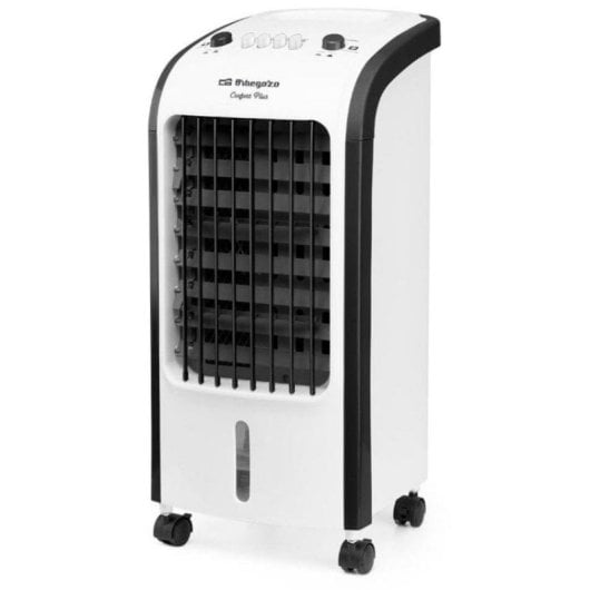 Climatizador evaporativo Orbegozo AIR 38 80W Depósito 3,5L 3 Velocidades Negro/Blanco
