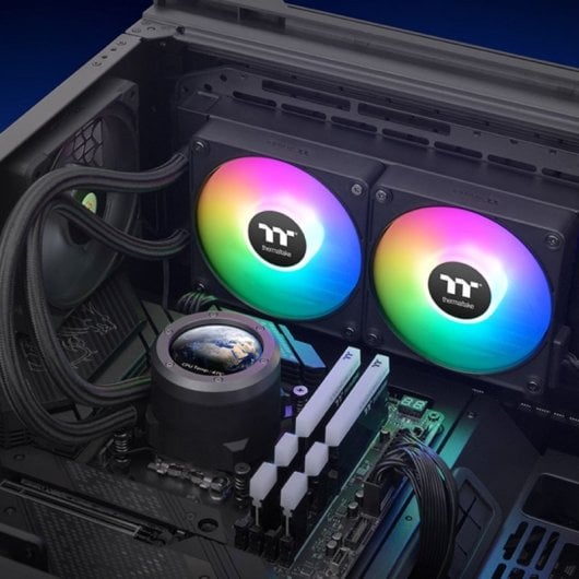 Thermaltake TH240 V2 Ultra EX ARGB Sync Kit Refrigeración Líquida 240mm Negra