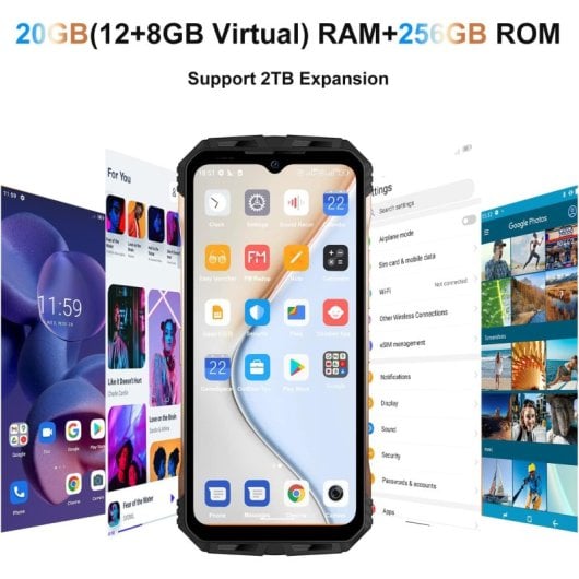 Doogee V30t 12/256GB Dorado Libre